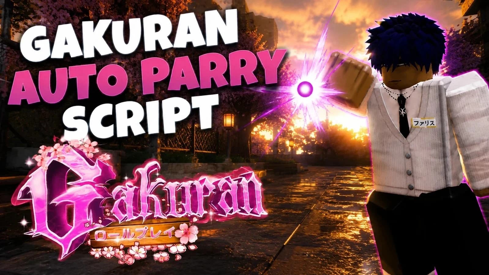 [SUPER OP] GAKURAN SCRIPT EVER! ( AUTO PARRY )